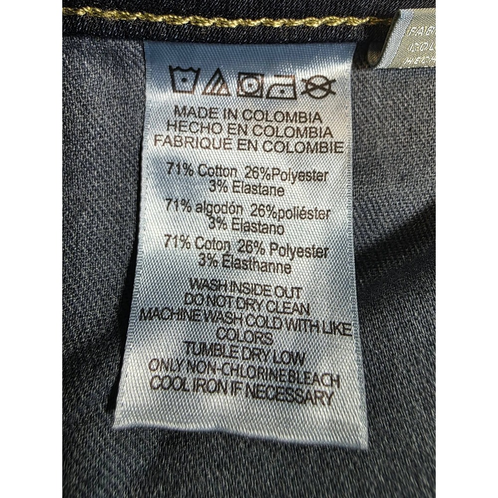 NWT MICHAEL KORS Women's Skinny Jeans Dark Wash Size 4 Button Fly "Skinny" - Picture 16 of 16